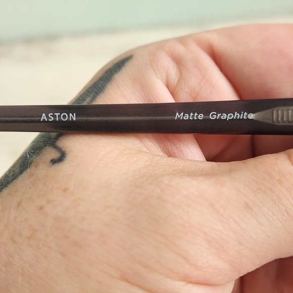 Tortoise & Blonde‎ Aston Matte Graphite Eyeglasses Frame 54 19 145 - Picture 5 of 9